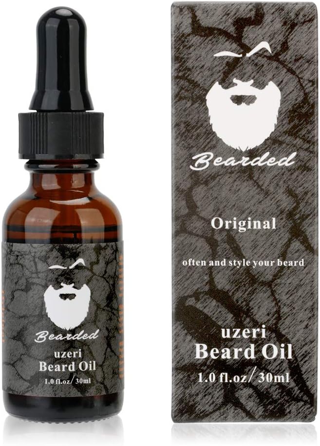 Unscented Beard Oil for Men, All Nature Olea Europaea Fruit Oil & Jojoba Oil and Ultra-Rich in Vitamin E to Moisturize and Condition - 1oz, Fragrance Free