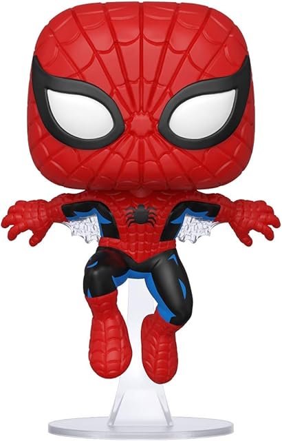 Funko 46952 POP Marvel: 80th- First Appearance Spider-Man Collectible Toy, Multicolour