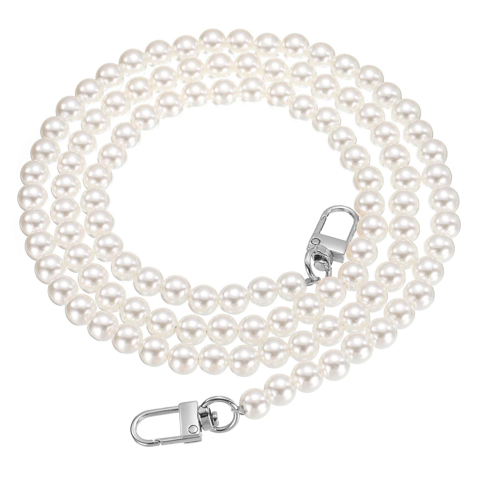 Sangle de sac imitation perle 119,4 cm uxcell chaîne de rechange DIY