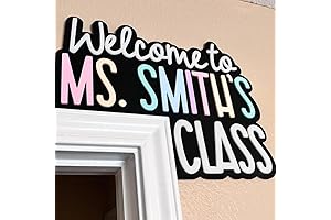 Custom Teacher Name Sign: A Personalized Welcome for Every Classroom