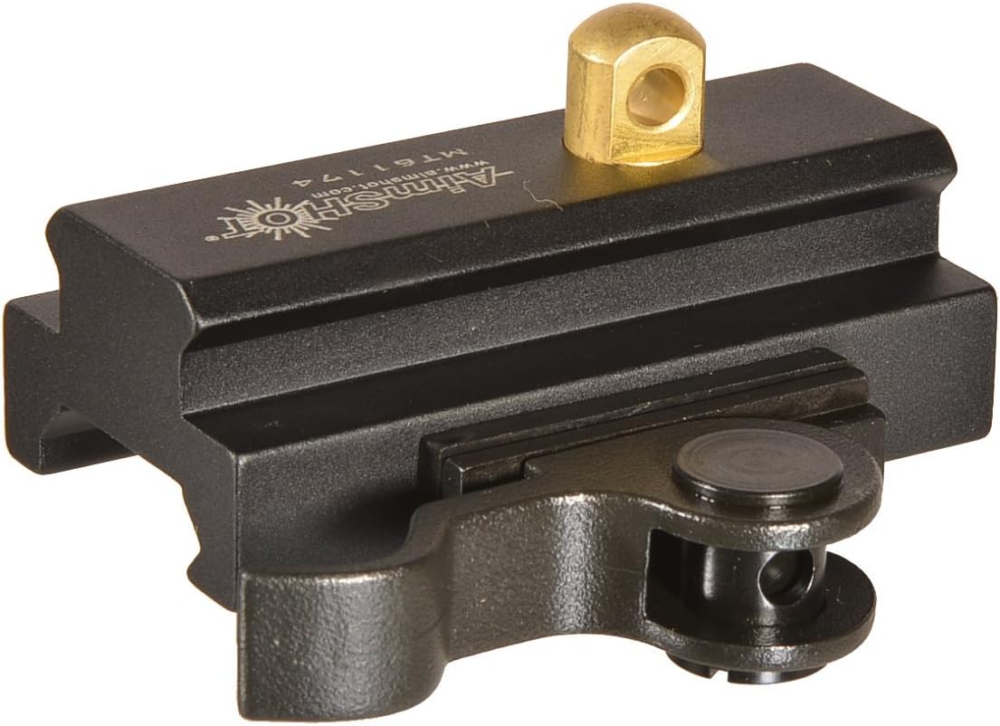 Picatinny Rail Quick Release Bipod Adator