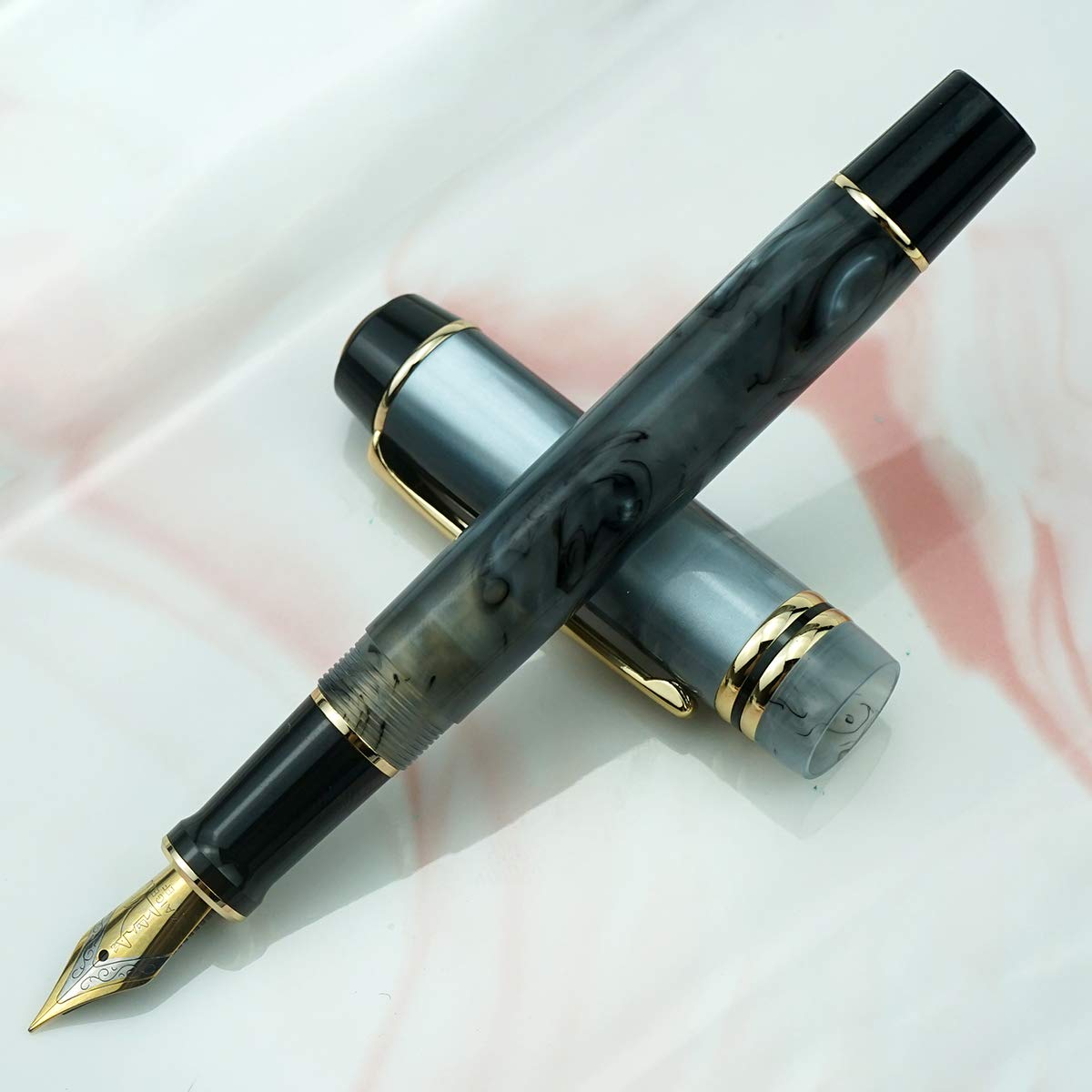 Amazon | Kaigelu 316 アクリル万年筆 インクコンバーター付き