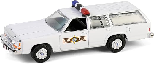Truck 1/64 1988 LTD Crown Victoria Wagon, Illinois State Police Hot Pursuit 46 43040-C