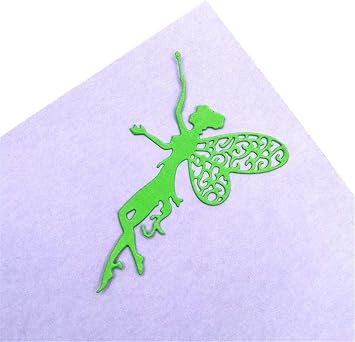 Metal Cutting Dies Stencils Angel Fairy Dies for DIY Scrapbooking Album Stamp Wedding Paper Card Embossing Supplier Handcraft Die Cut Part C - 60x90mm - 1 Pc