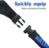 Vista 5 de BOROLA Bandolier - Correa de hombro con balas suaves, clip ajustable, para dardos y munición, compatible con Nerf Blasters