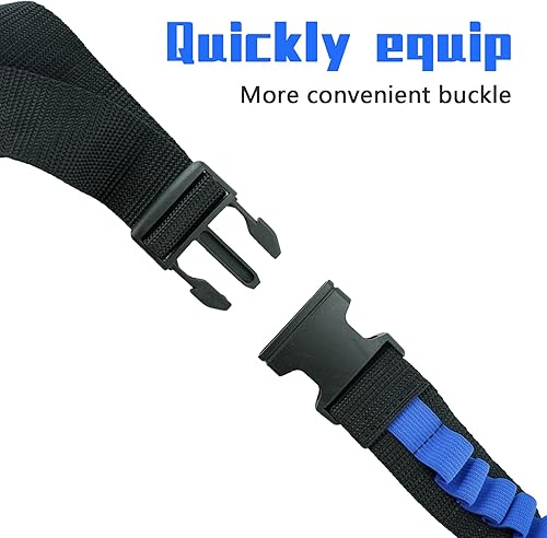 Miniatura 5 de BOROLA Bandolier - Correa de hombro con balas suaves, clip ajustable, para dardos y munición, compatible con Nerf Blasters
