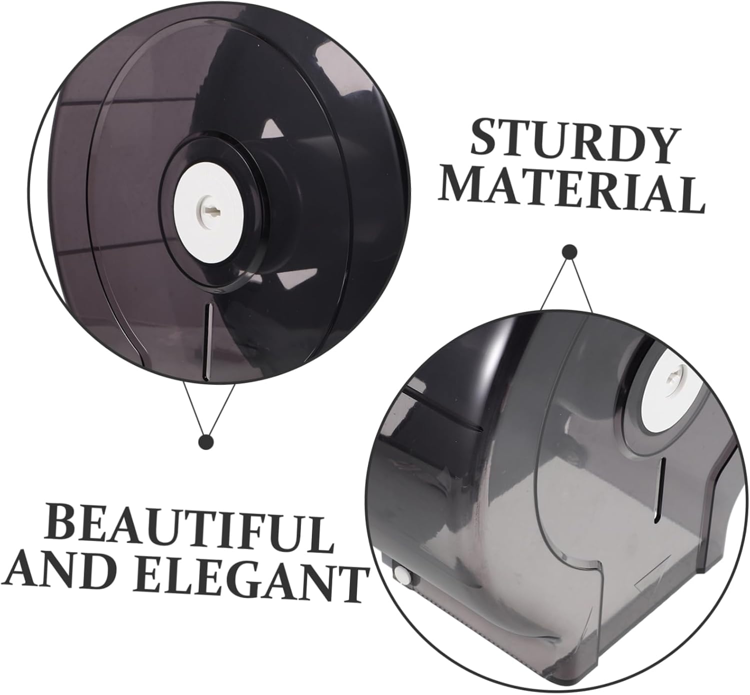 Wall Mount Toilet Paper Holder Storage Tissue Rack for Bathroom and Kitchen Easy Installation and -Term Use for Restrooms