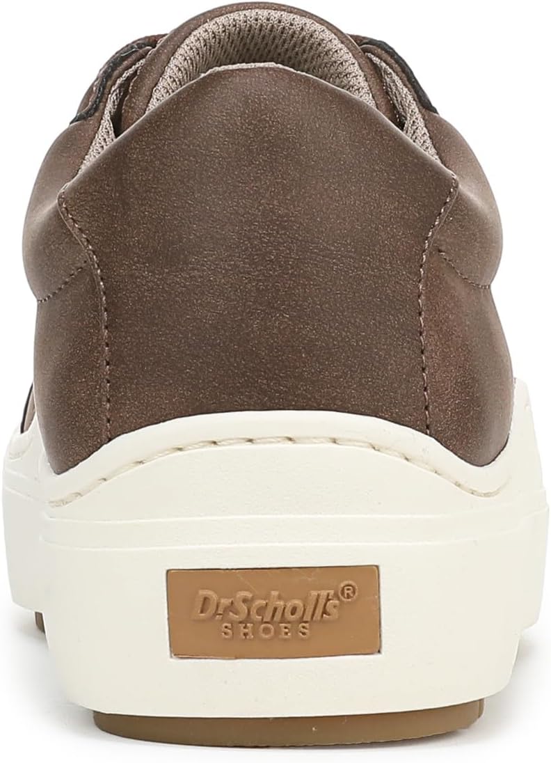 Dr. Scholl's Shoes Women's Time Off Sneaker Dark Brown 7 M - Image 3