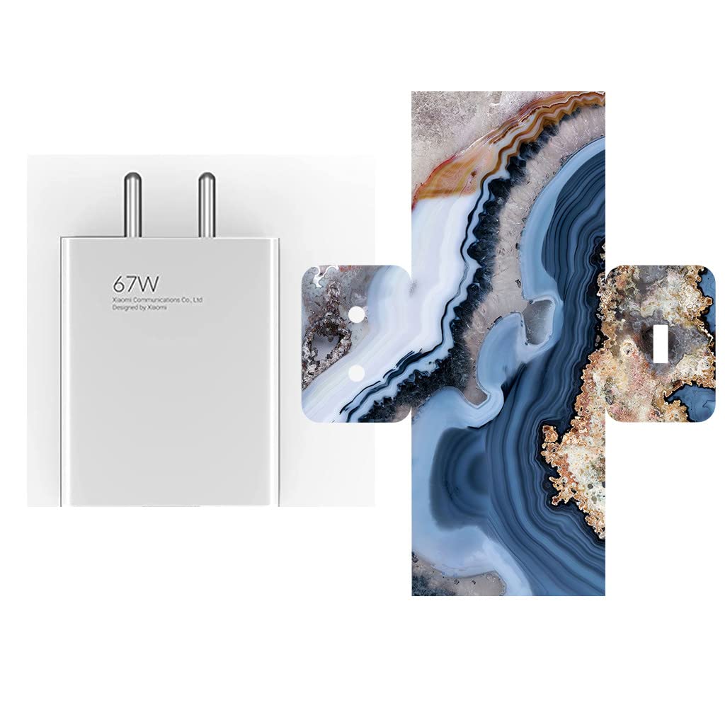 AtOdds - Compatible for Xiaomi Sonic Charger (67W) - Charger/Adapter Skin Wrap (MarbleEffect3) (B0C151JGPC) Amazon Price History, Amazon Price Tracker