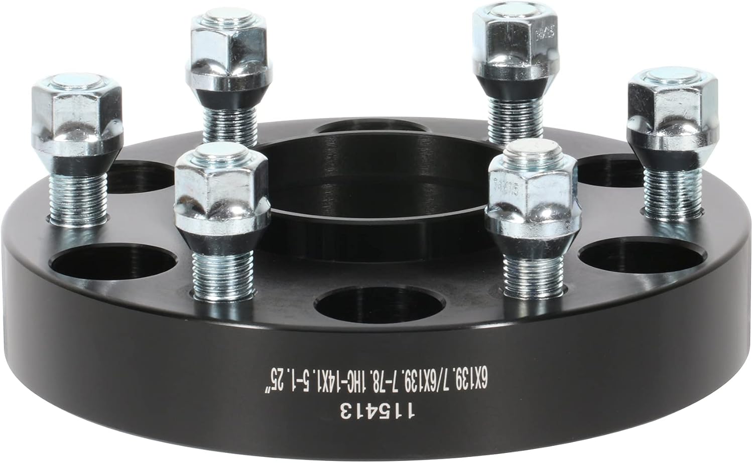 4PCS 1.25" Wheel Spacers for 6 Lug Hubcentric Wheel Spacers 6x5.5 with 14x1.5 Stud for 1988-1999 for K1500 1999-2016 for Sierra 1500