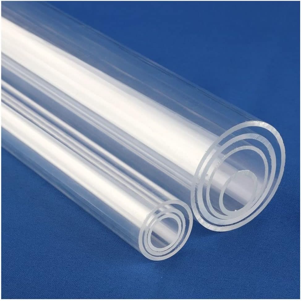 Acrylic Tube, Aquarium Supplies and Fish Tank Adapter, OD 16～50mm Fish Tank Aquarium Clear Acrylic Tube, 25/50cm Length 3 pcs (Color : 50mm, Size : 3PCS 50cm)