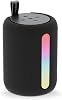 Polosmart FS110 Işıklı Taşınabilir Kablosuz Bluetooth Speaker Hoparlör 1200 mAh Siyah