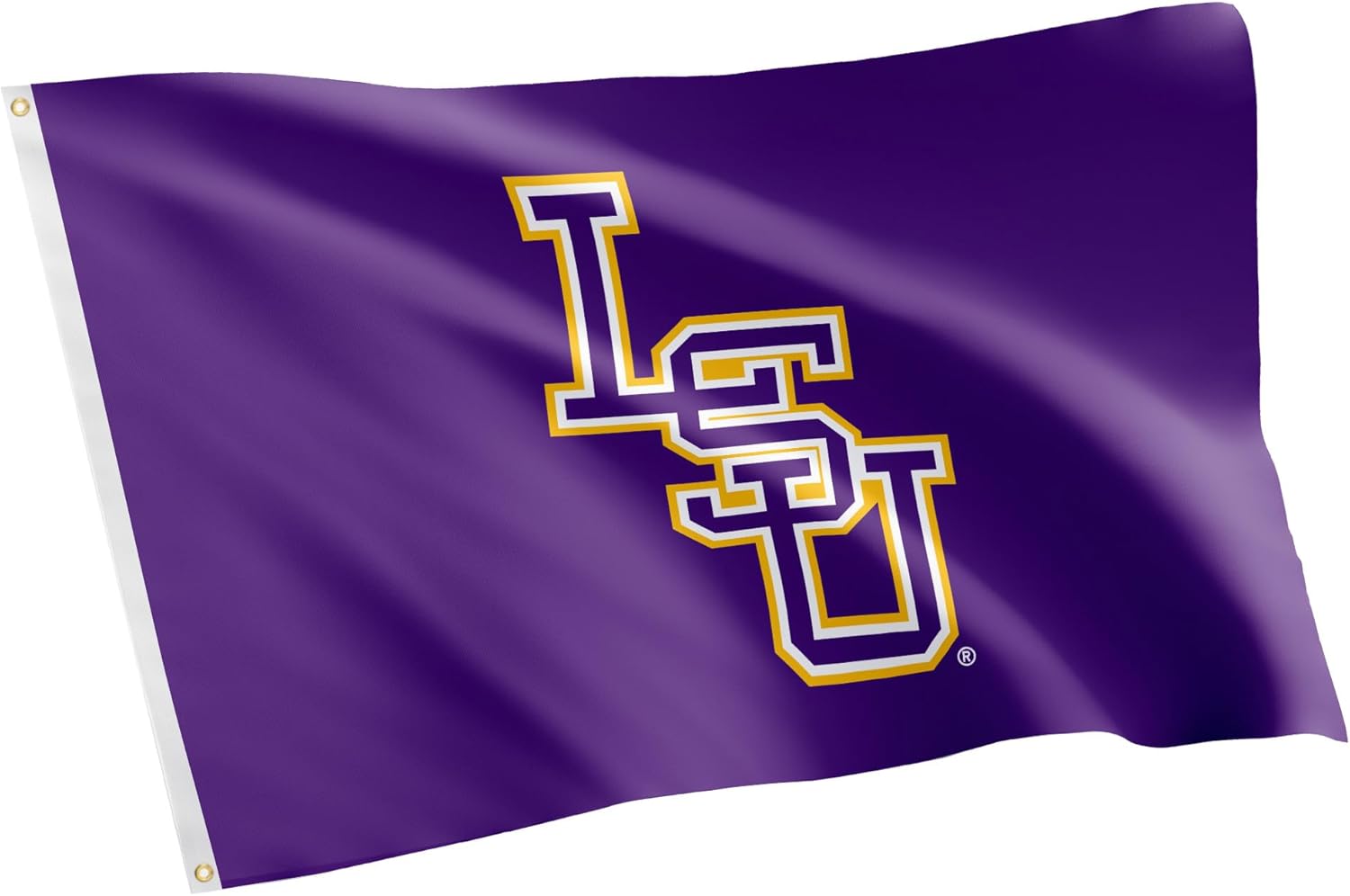 Desert Cactus Louisianna State University Flag - 3 x 5 Feet LSU Tigers Banner, Indoor/Outdoor Durable Fabric, 100% Polyester Design (Style Y)