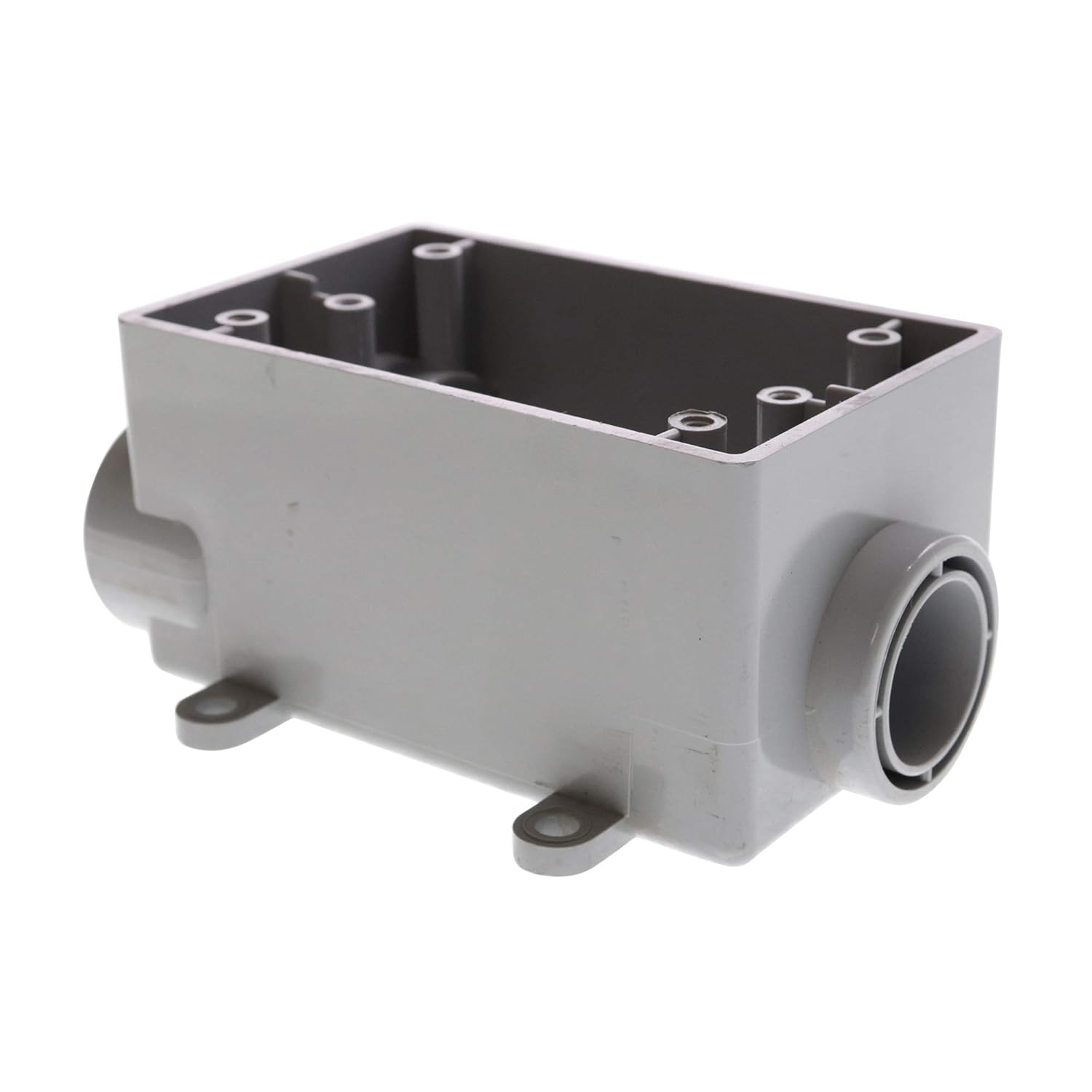 Cantex 5133545 FSCC PVC Weatherproof Box, 1-Gang, Surface Mount, 3/4-Inch