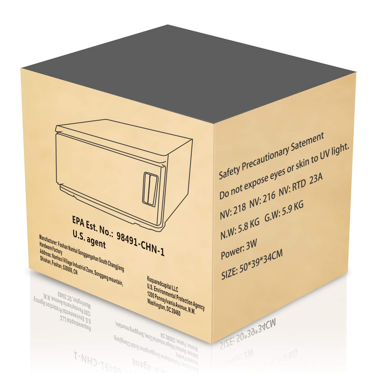 Gimify Hot Towel Warmer Cabinet 16L Large Capacity for Spa Salon Gym Hotel Home Use : Beauty & Personal Care