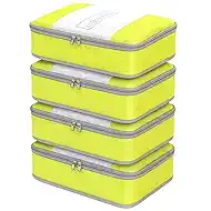 Packing Cubes for 26" Suitcase Travel Luggage Organizers - Travel Organizer Bags Luggage Clothes Accessories Storage Carry on Suitcase Packing Pouches Bag For Men Women Kids 1/4X4PACK