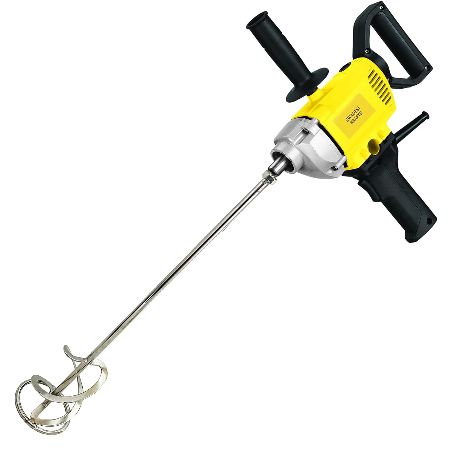 Swadesi krafts putty-mixing machine blends putty quickly and removes lumps paint mixer for painter, 1250 watt copper winded motor and crome-plated iron rod for paint mixing A10 (B09XVG6T57) Amazon Price History, Amazon Price Tracker