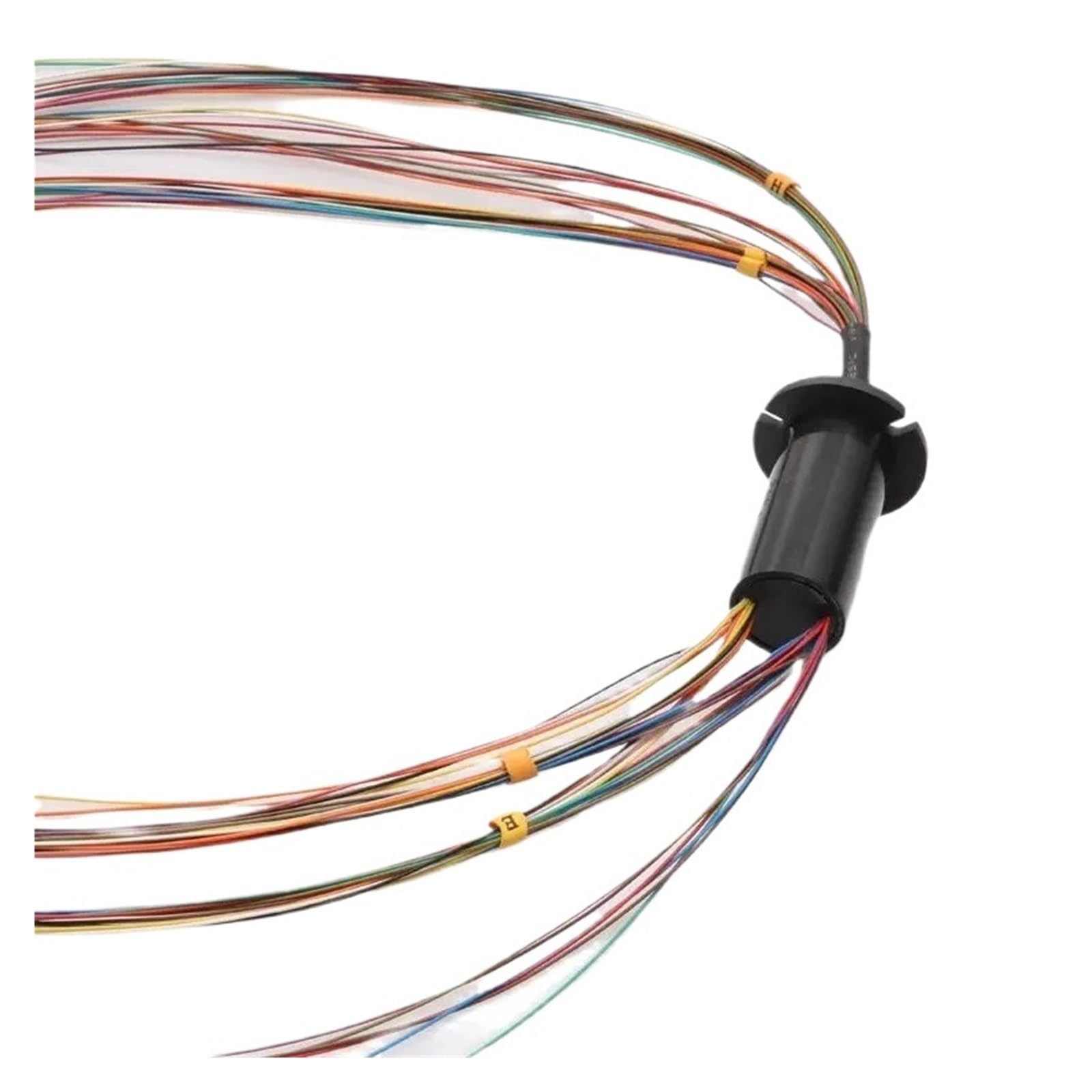 LYDDFYU Capsule Slip Rings 1PC 2/4/6/8/12/18/24/36 Channels Wires Capsule Slip Ring 1-2A Slipring 8.5/12.5/15.5/22mm Small Rotary Conductiv Joint