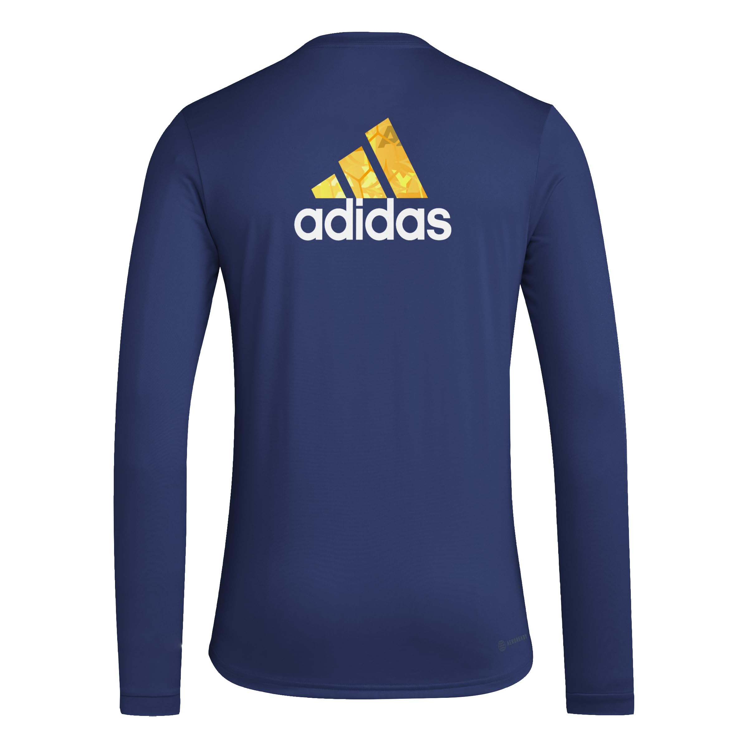 Adidas New England Revolution MLS Long Sleeve T-Shirt T-Shirt Pre-Partita a Maniche Lunghe Uomo