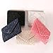 YUGAORULI Clutch Purses for Women Lace Evening Bag Clutch Purse for Women Formal Elegant Envelope Wedding Party Prom Handbag (Coral Pink)