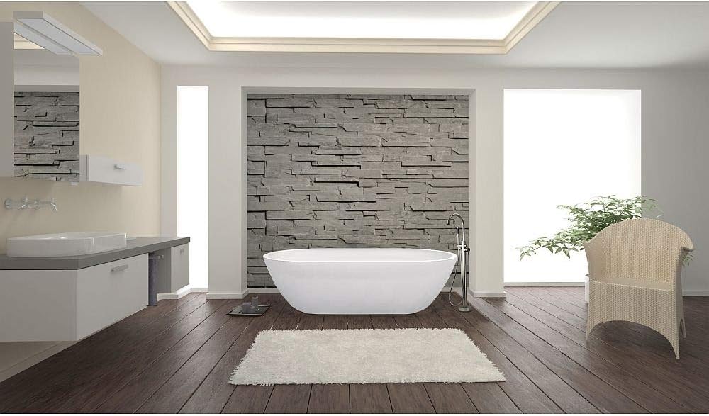 Transolid T4200-Bnfreestanding Tub Faucett4200-BN Includes Floor Mount Tub Filler Rough with Solid Brass Body, Brushed Nickel