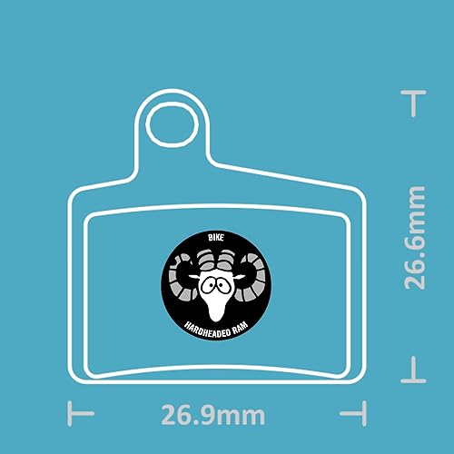 Miniatura 6 de Pastillas De Freno De Bicicleta De Resina O Sinterizadas Para Hayes Stroker RYDE Dyno Sport, Radar, Prime Sport. La Pieza De Repuesto De Bicicleta