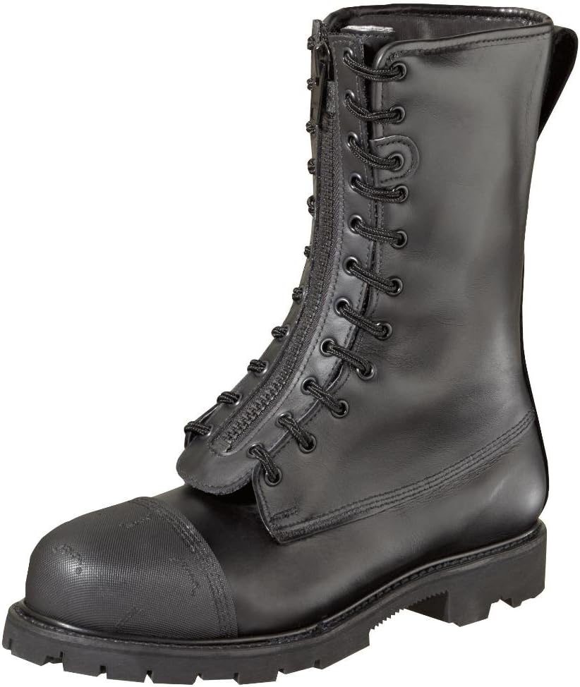 Thorogood 804-6391 Men's 10-in Structural/Wildland/T.R.I Fire Boot Black Boulder 6.5 M US