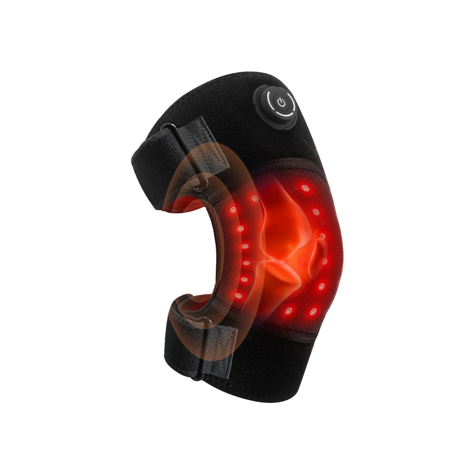 Red Light Therapy, Red Light Therapy for Knee and Elbow Joint, Wireless Rechargeable Design, Larger Battery Capacity, for Elderly & Athletes