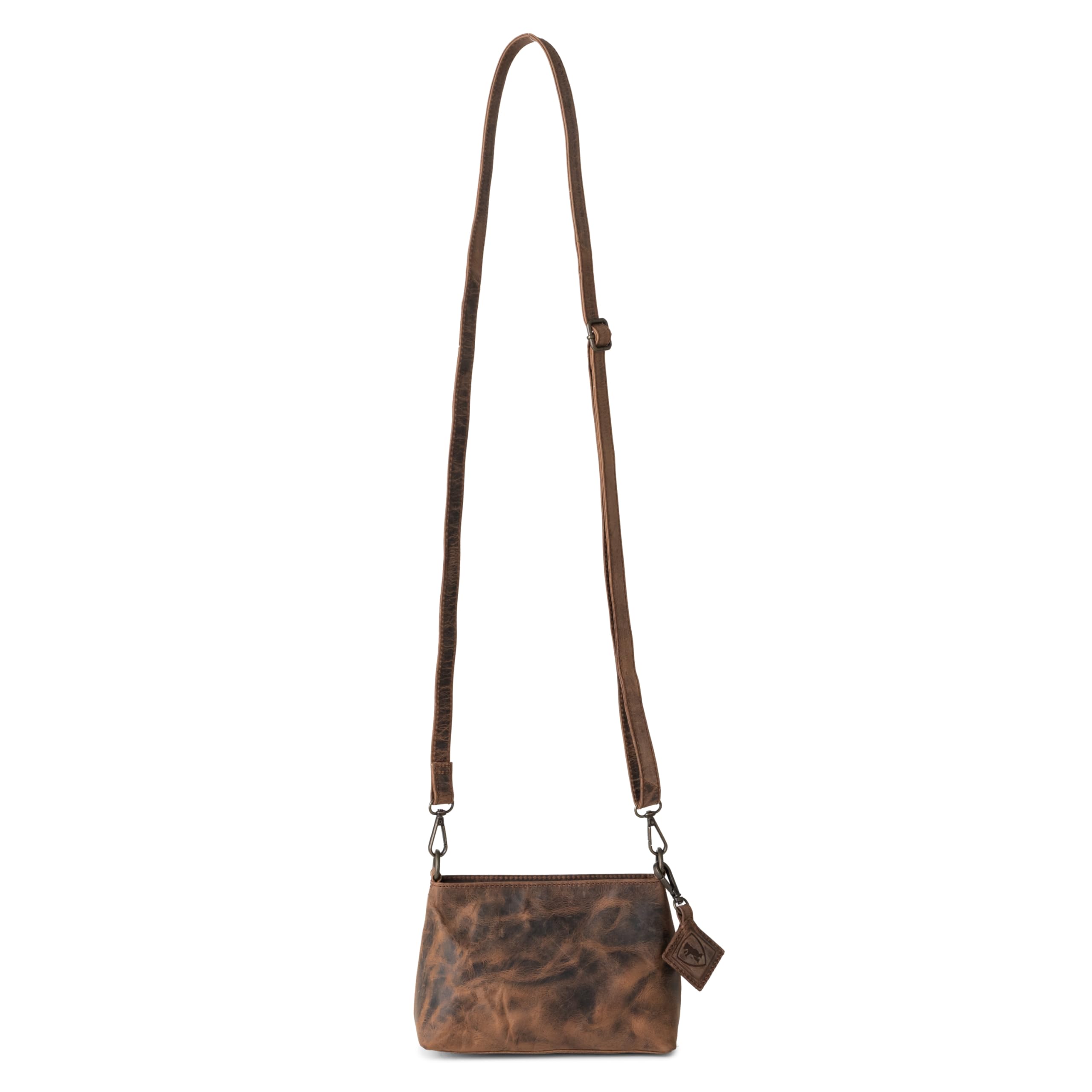 Berliner Bags Vintage Umhängetasche Marbella XS, Kleine Schultertasche Crossbody Bag aus Leder, Handtasche für Damen