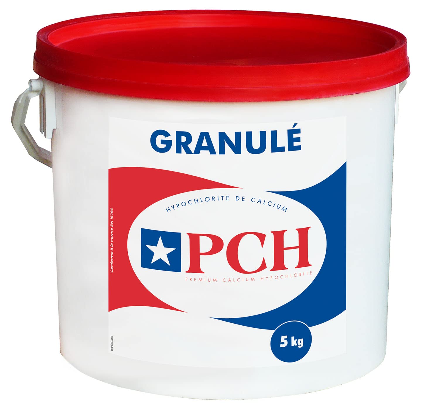 Chlore choc piscine granule 5kg non stabilisé pour piscine privée et communautaire PCH OCEDIS