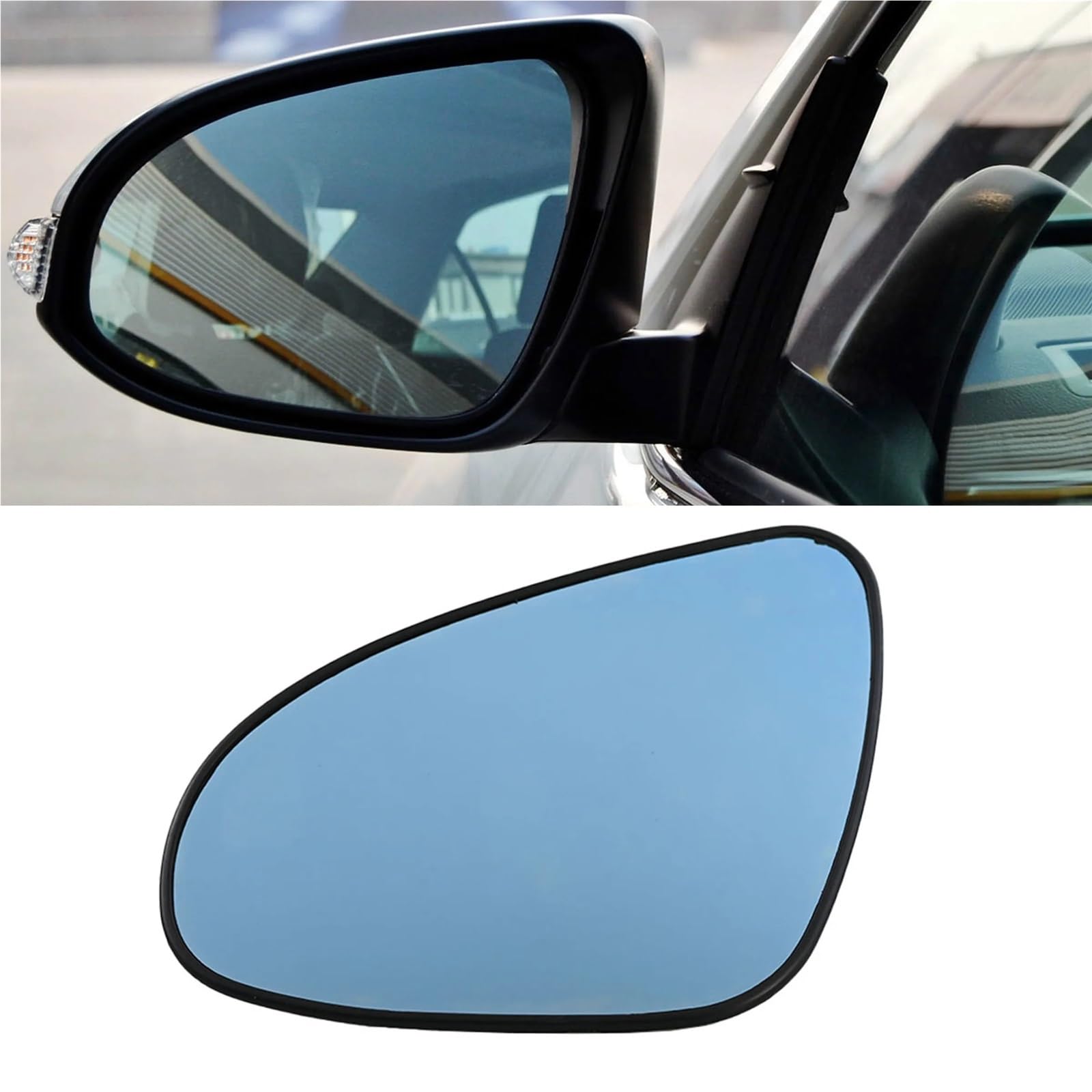 Vetro Dello Specchietto Retrovisore Lente specchietto retrovisore laterale riscaldata per Toyota Camry, modello 2012-2017 installare(Left and Right)