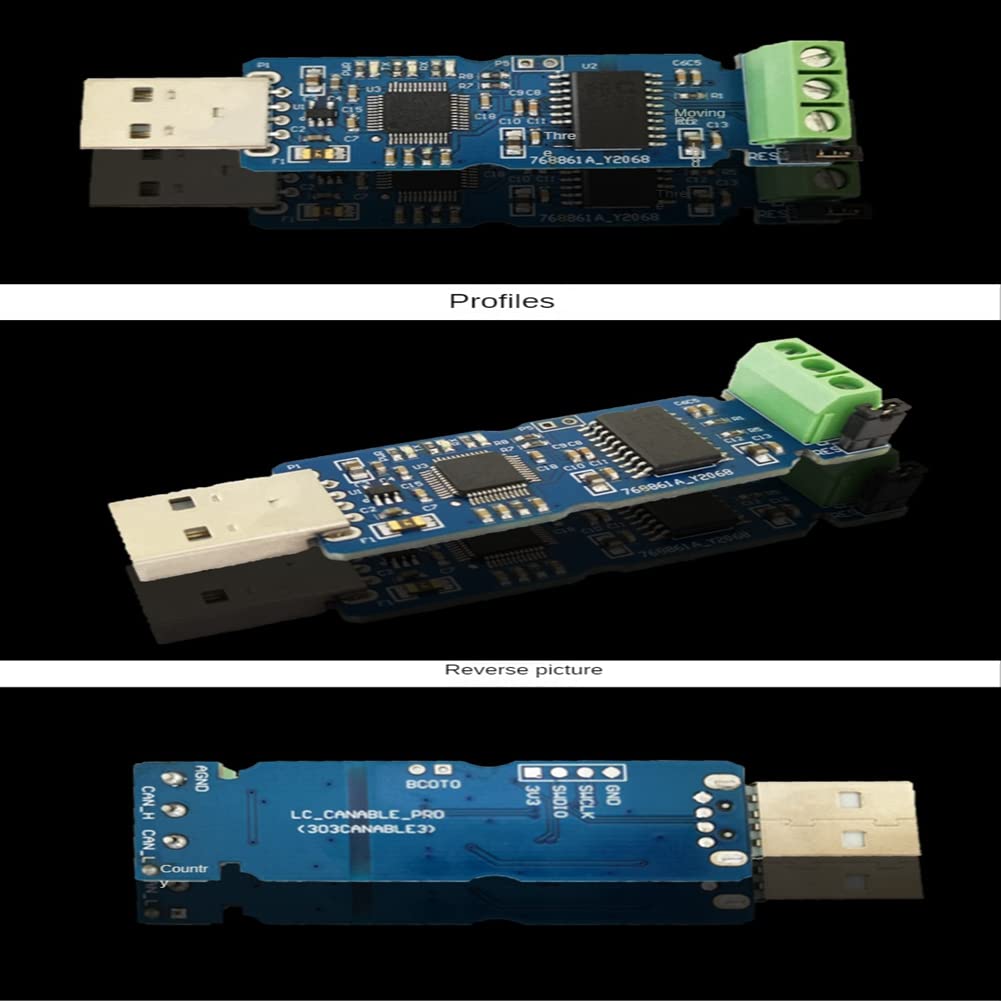 CANable USB to Converter Module CAN Canbus Debugger Analyzer Adapter Candlelight ADM3053 Isolierte Version CANABLE PRO