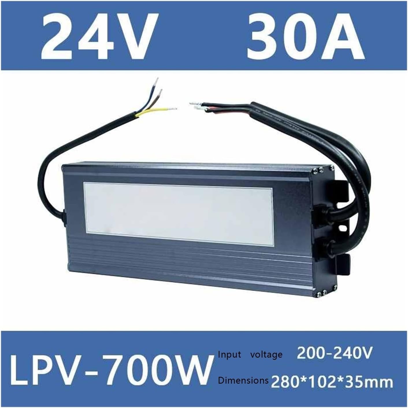 LED LPV-700W-12V 60A Switching Power Supply 24V 30A DC Lamp(LPV-700-24(700W 24V 30A))