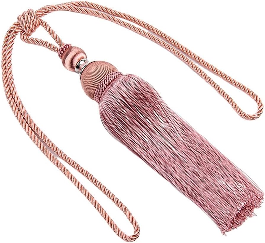 FMURY Tassel Curtain Hanging Ball Tie Curtain Accessories Tie Rope Tie
