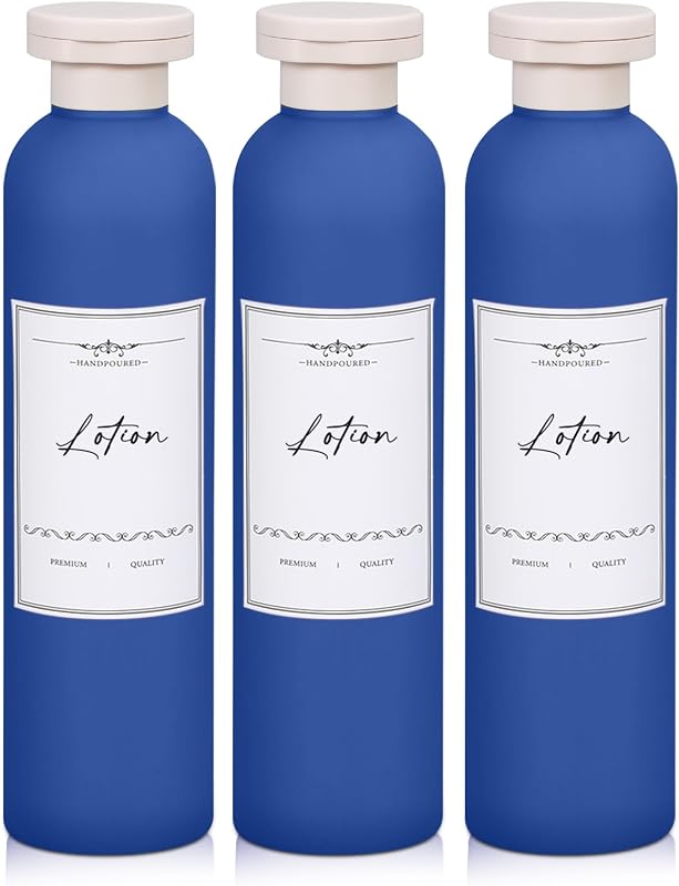 Frasco de viagem UMETASS 260 mL com tampa flip, plástico HDPE e PP, azul, 1 unidade