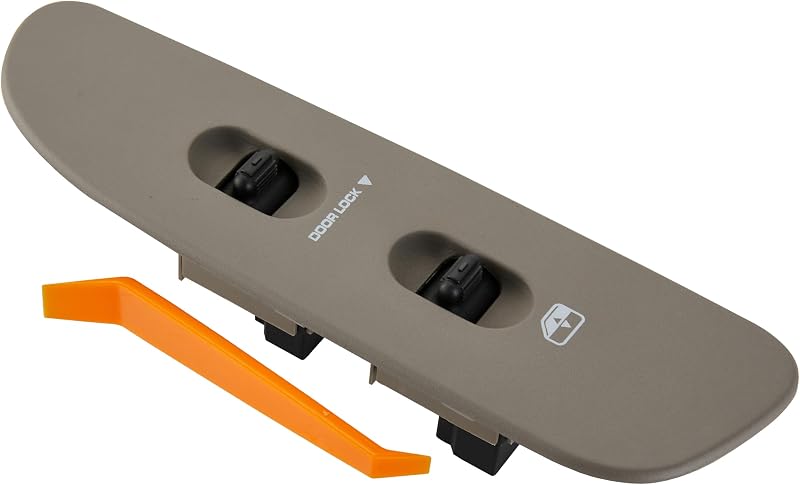 Interruptor do vidro elétrico e trava da porta ZAPOSTS para Dodge Ram, Dakota e Sprinter – Painel Taupe