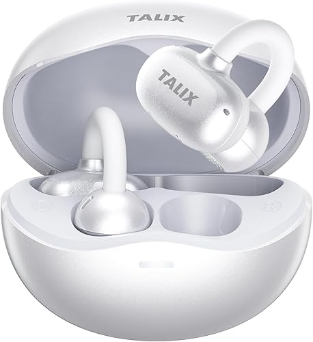 Miniatura 10 de TALIX Auriculares ultra abiertos X6, auriculares con clip con sonido direccional, ajuste cómodo ultraligero, auriculares inalámbricos Bluetooth 5.4,