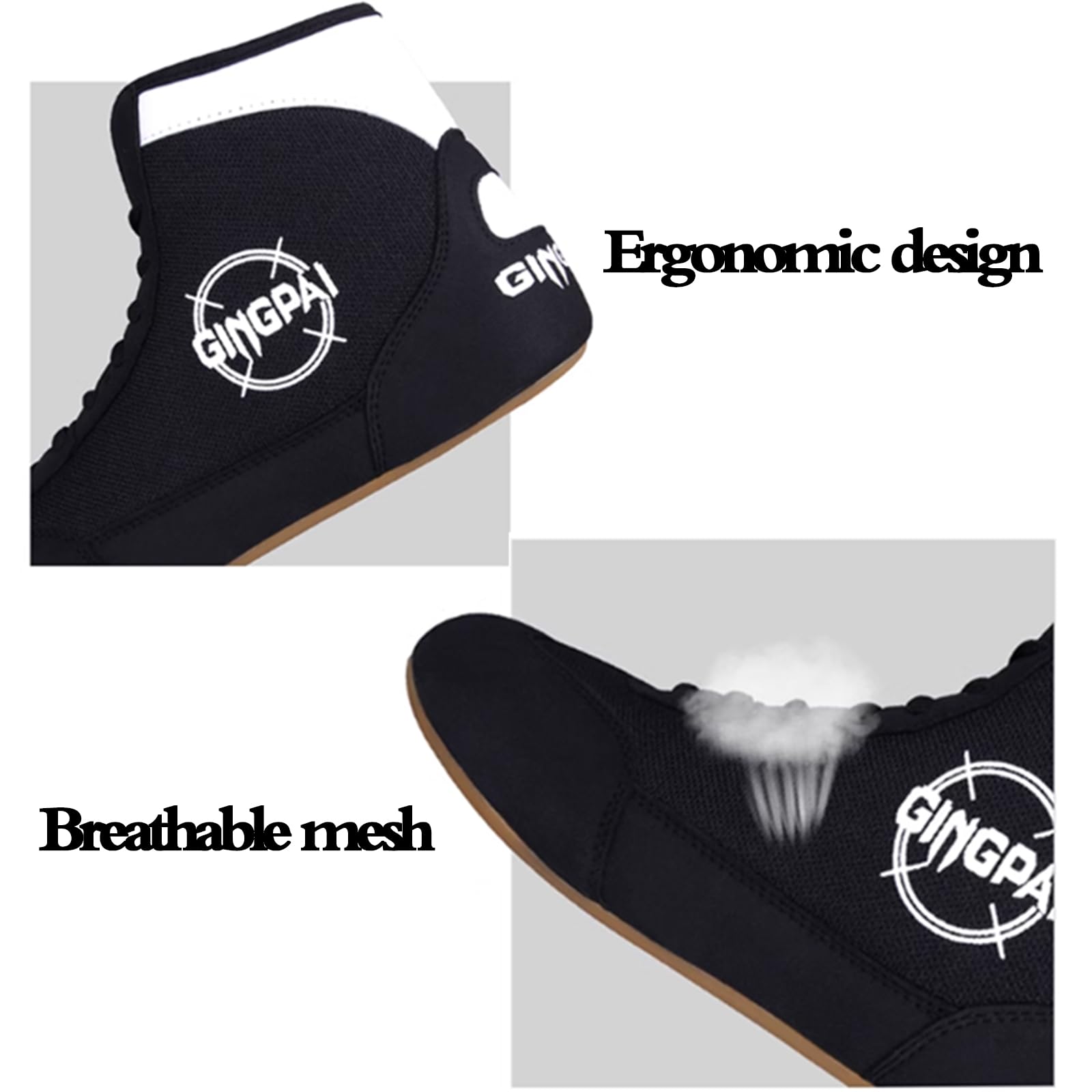 Zapatos De Lucha Juvenil,Zapatos De Boxeo Unisex NiñOs,Botas De Boxeo para Fitness,Liviablesy Transpirables,Superior De Malla Transpirable,para Hombres Mujeres NiñOs NiñOs Adolescentes