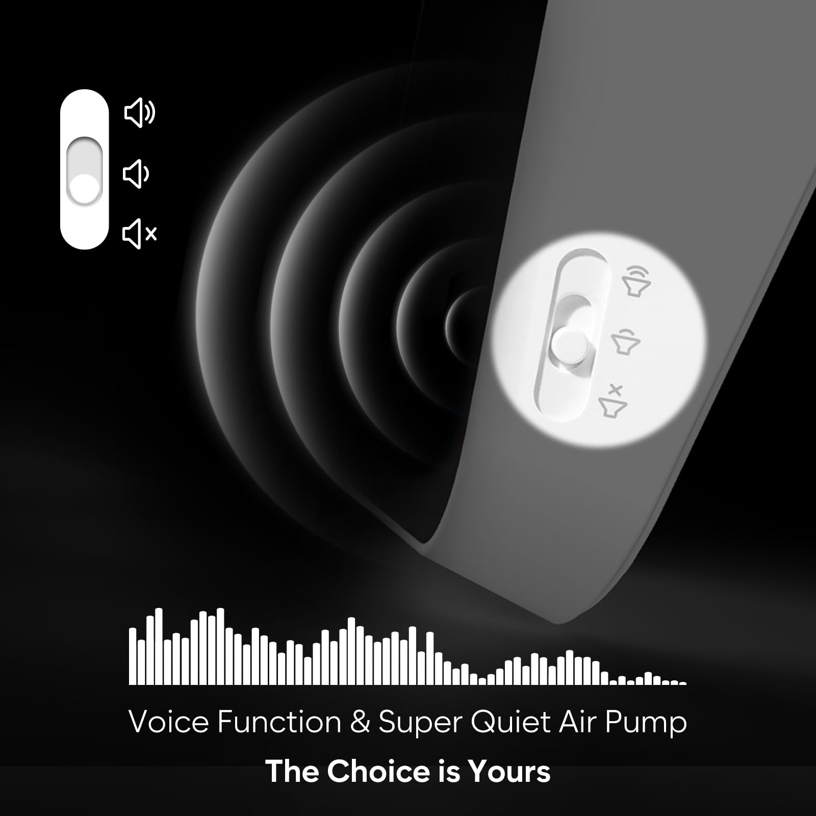 Blood Pressure Monitor for Home Use – Easy@Home Smart BP Machine with Free MyHeartPal App, Automatic Blood Pressure XL Cuff, LED Screen & Voice Function, Supports Apple & Android Devices | EBP-703T