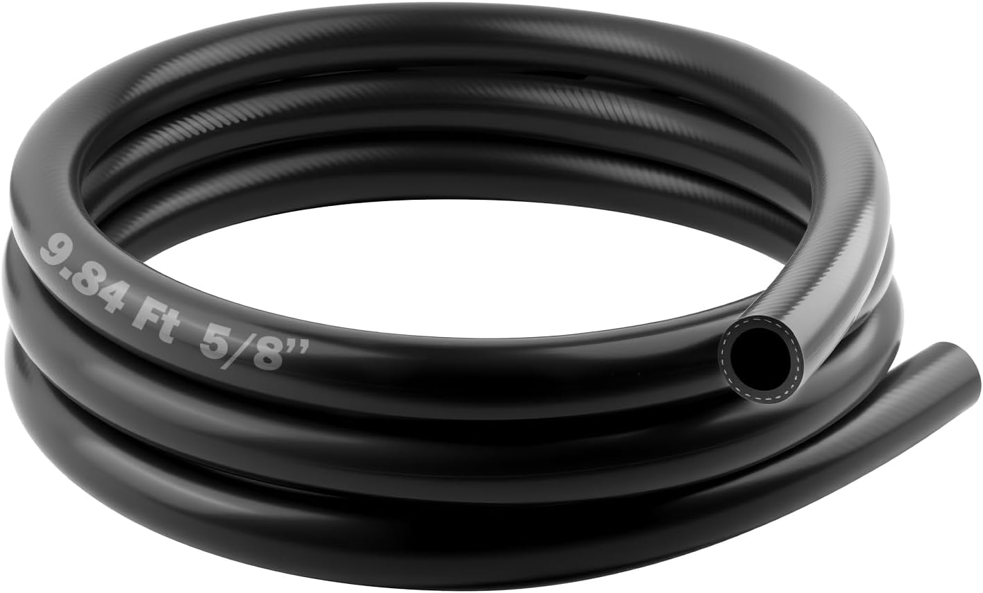 9.84 Ft 5/8 Heater Hose Silicone,Flexible Radiator Hose with Burst Pressure 246PSI,Cuttable Radiator Coolant Hoses Car Accessories for Water/Coolant/Air Transportation (5/8 In 9.84 Ft)