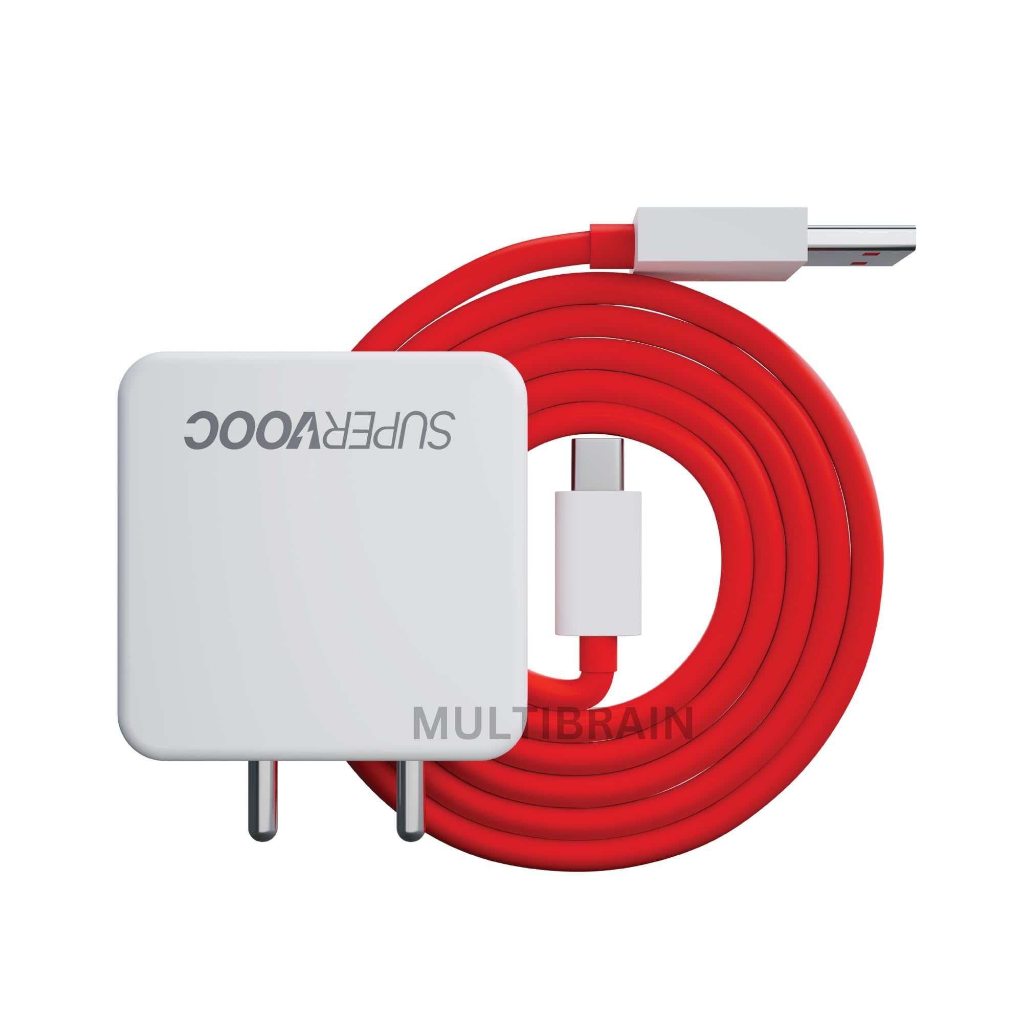 MULTIBRAIN Oneplus 65 W Charger Warp/Dash/Supervooc Compatible With Oneplus,Samsung,Realme,Xiaomi,Oppo,Vivo & Other Type C Smartphones (65 W Adaptor & Cable Combo) (B0D3H91N1V) Amazon Price History, Amazon Price Tracker