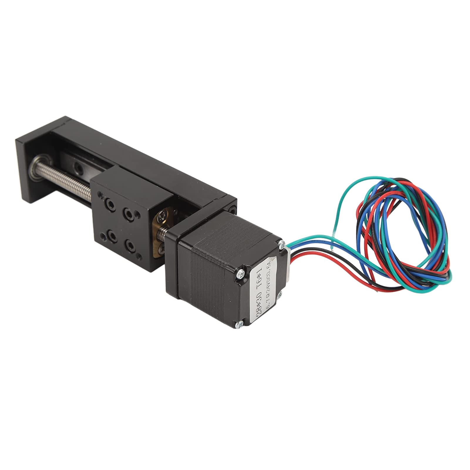 Mini Linear Rail Guide Slide Actuator Alloy Stepper Motion Stage 50mm Hub DIY CNC Parts