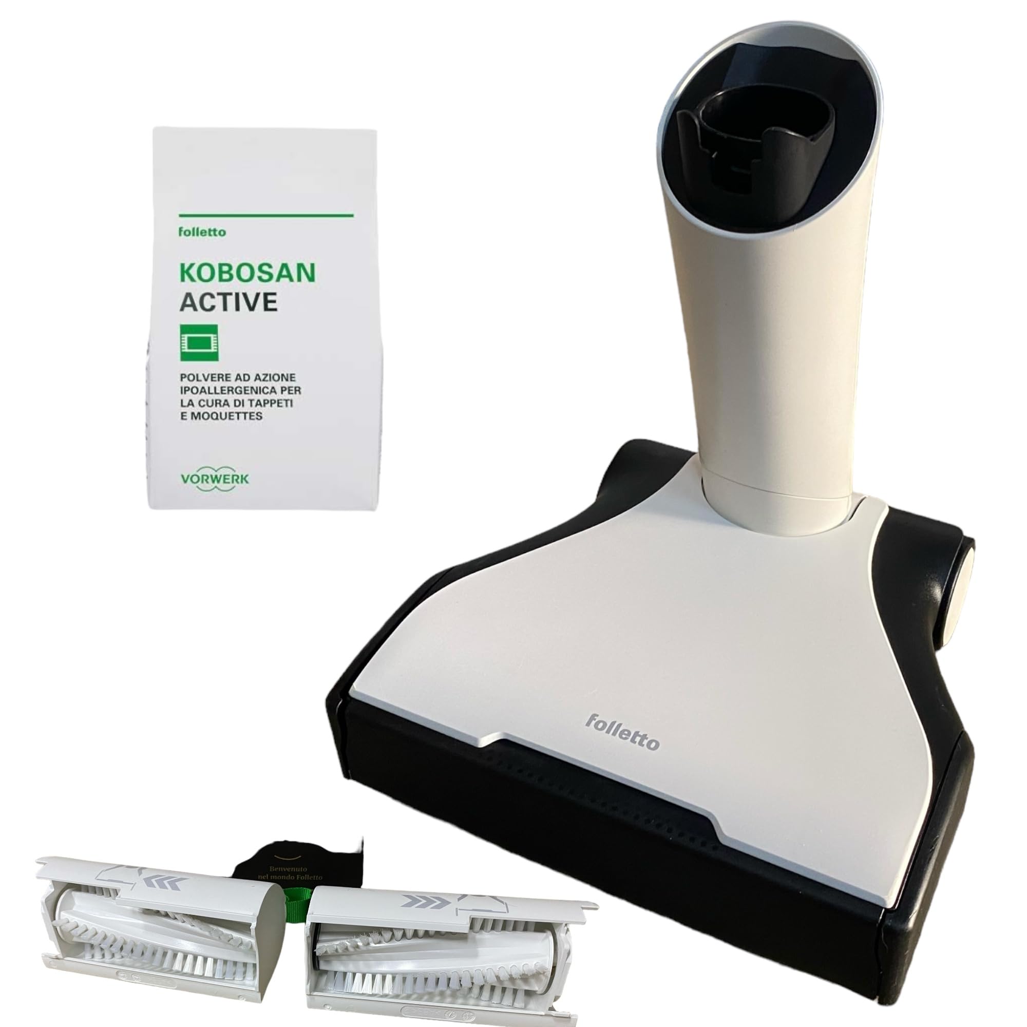 Aspirateur Sans Fil Vorwerk Folletto VK7S Complet Avec Accessoires - 600W, 60 Min