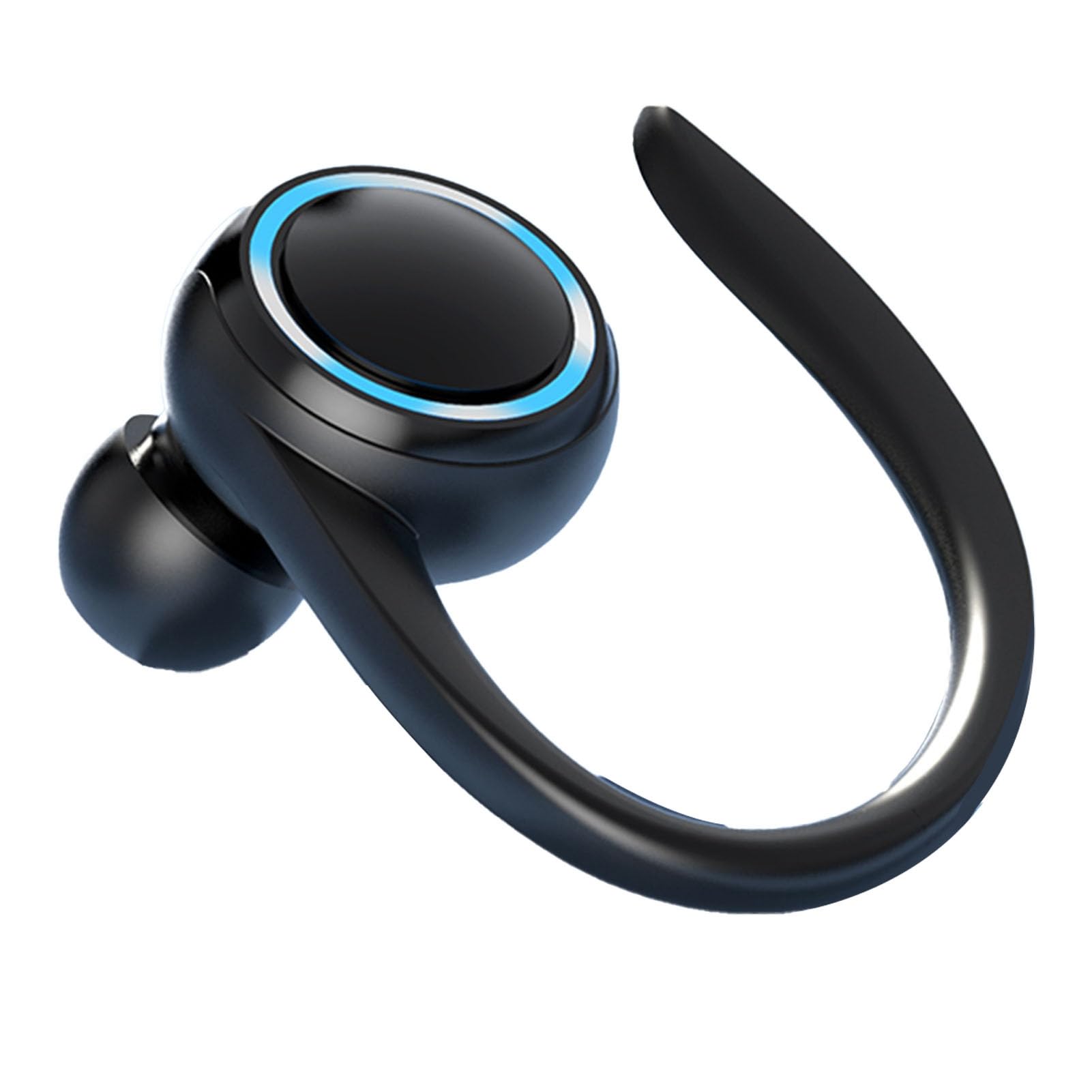 Auricular Bluetooth único que no se cae gracias al gancho ergonómico resistente al sudor IPX4 7