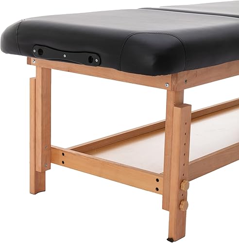 Miniatura 5 de Mesa de masaje, mesa de masaje estacionaria de spa de 75 pulgadas con patas resistentes y antideslizantes, utilizada para belleza, spa, salón, etc.,