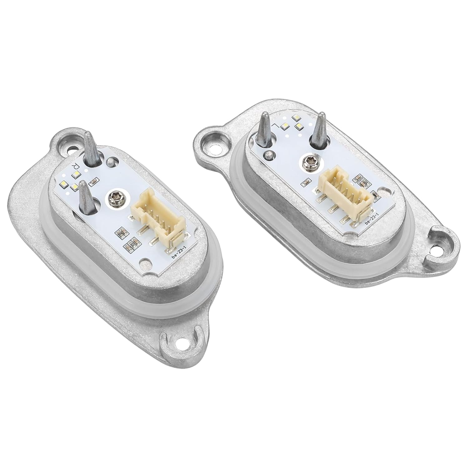 WMPHE 2Pcs DRL Headlight Ballast Module Control Unit Compatible with Audi A3 S3 2017-2021 Replacement for 90070222 8V0998473 8V0998474 90070223 Daytime Running Light Left & Right
