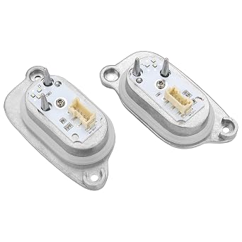 WMPHE 2Pcs DRL Headlight Ballast Module Control Unit Compatible with Audi A3 S3 2017-2021 Replacement for 90070222 8V0998473 8V0998474 90070223 Daytime Running Light Left & Right