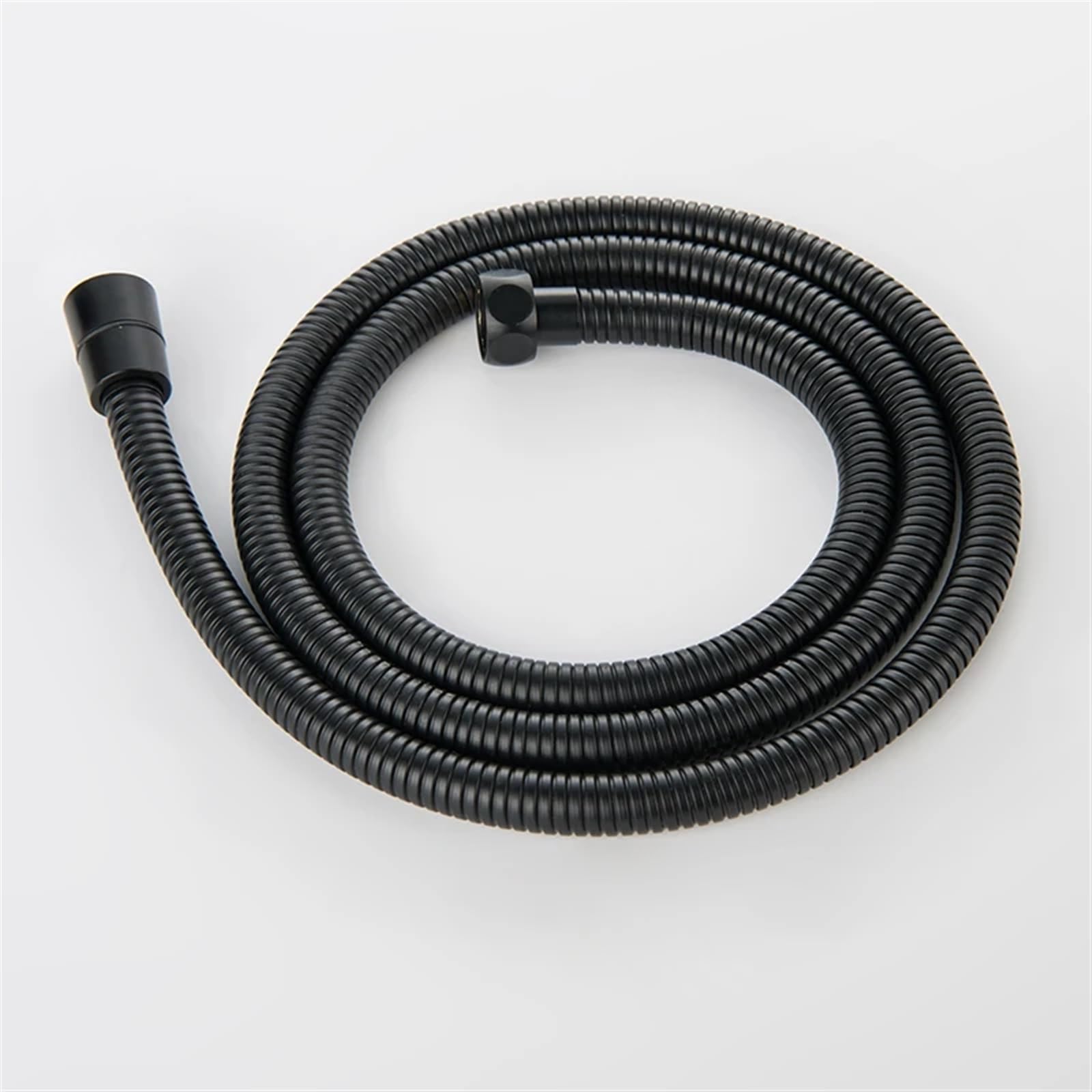 Manguera de ducha de acero inoxidable de 150 cm, flexible en blanco y negro, acabado gris cepillado y bronce para duchas de lujo