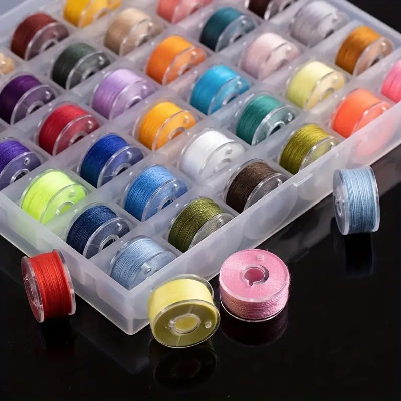 Set de 36 Canillas con Hilo para Máquina de Coser miniatura 6