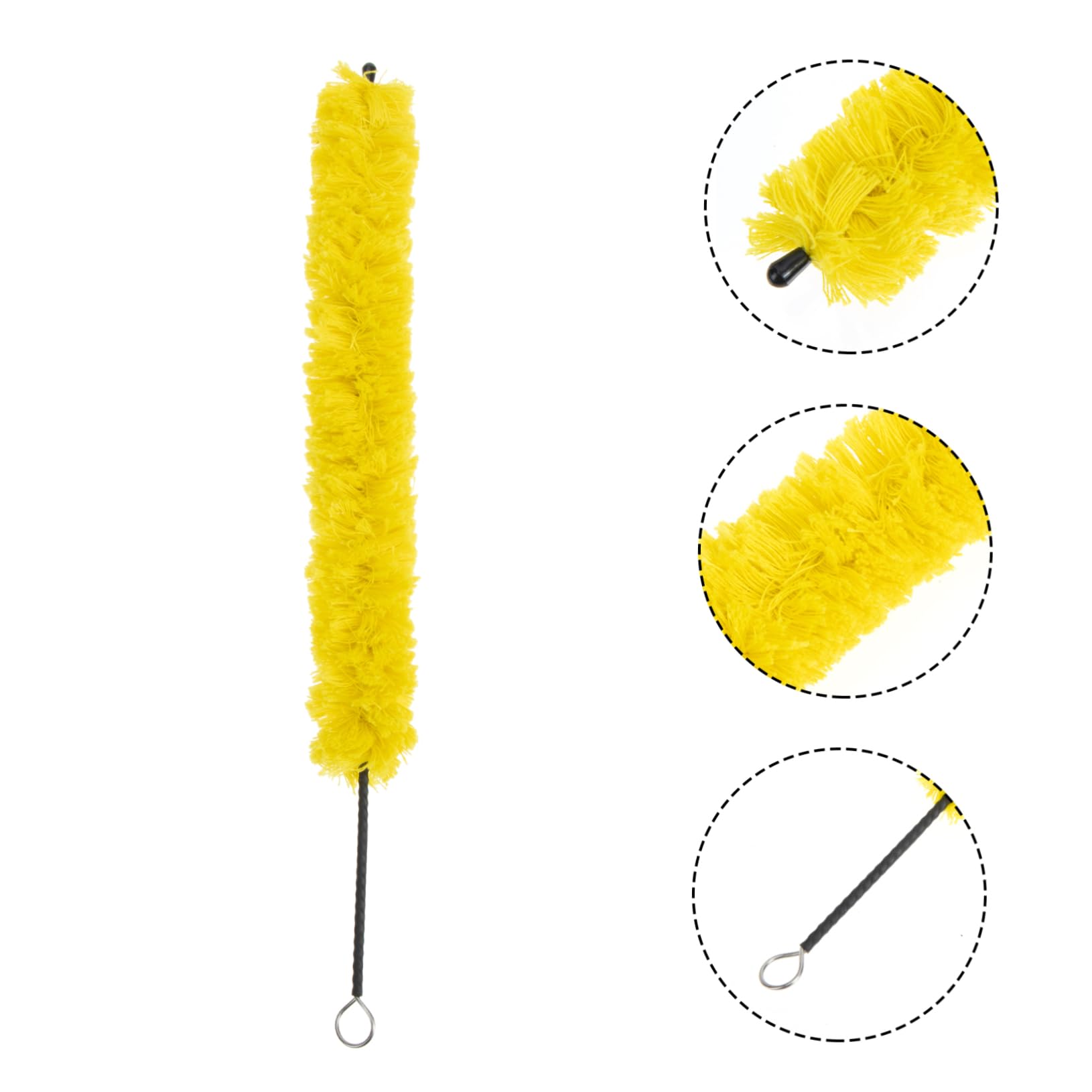 Abaodam 5pcs Flute Cleaning Brush for Flute Made of Cotton Iron Sturdy and Practical for Flute Cleaning Essential Accessory for Musician